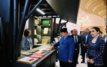Presiden Prabowo Tinjau Paviliun Indonesia di Expo 2025 Osaka