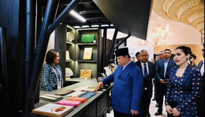 Presiden Prabowo Tinjau Paviliun Indonesia di Expo 2025 Osaka