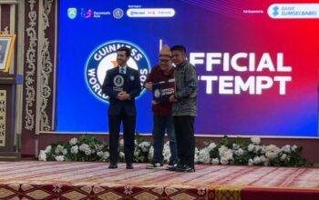 Pelatihan AI untuk 25.000 Guru Pecahkan Rekor Dunia di Palembang