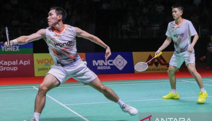 Ganda Putra Indonesia Tersingkir di Semifinal Indonesia Masters 2025, Evaluasi Fokus Jadi Prioritas