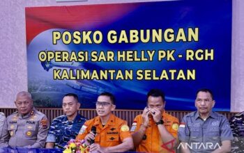 Tim SAR Temukan Bangkai Helikopter Estindo Air di Kalimantan Selatan
