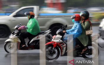 Prakiraan Cuaca: Hujan Ringan di Sejumlah Kota Indonesia Sabtu 13/9