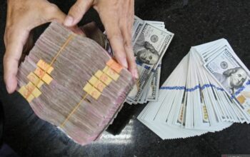 Rupiah Melemah Jadi Rp16.775 per Dolar AS, Dipengaruhi Kebijakan Suku Bunga Deposito Valas