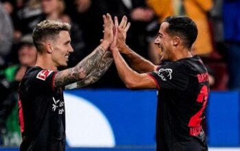 Leverkusen Raih Kemenangan Pertama di Bawah Hjulmand, Kalahkan Frankfurt 3-1