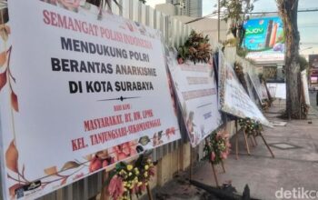 Dukungan untuk Polri Mengalir Pascakerusuhan di Polsek Tegalsari Surabaya
