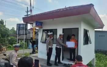 Pemprov Jatim Bangun Palang Pintu di Perlintasan Kereta Api Rawan Kecelakaan Blitar