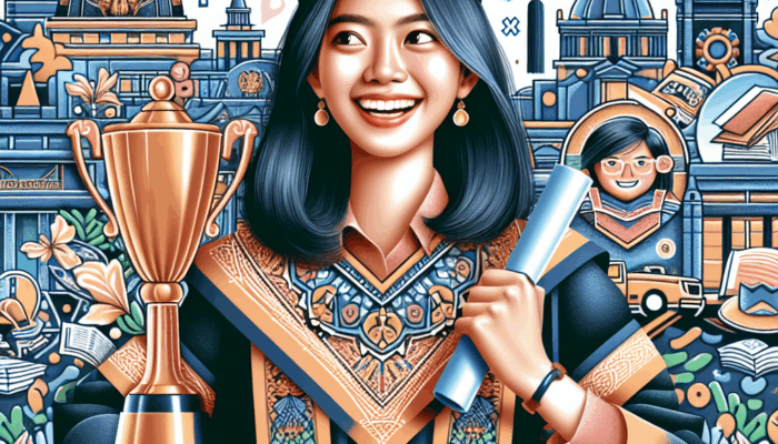 Reza Rahma Amalia, Mahasiswi Telkom University, Raih Gelar Diajeng Favorit Kota Blitar 2024