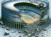 Atap Stadion Panataran Roboh, Kerugian Capai Rp 2 Miliar