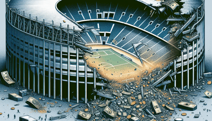 Atap Stadion Panataran Roboh, Kerugian Capai Rp 2 Miliar