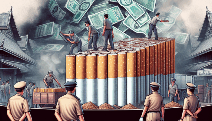 Bea Cukai Blitar Musnahkan 1,2 Juta Batang Rokok Ilegal Nilai Rp 1,78 Miliar