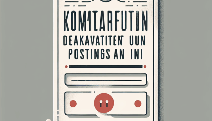 Komentarfunktion Deaktiviert untuk Postingan Ini