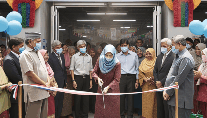 Bupati Resmikan SPPG Mandesan, Tekankan Kebersihan dan Pemberdayaan Ekonomi Lokal