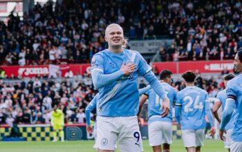 Haaland Arahkan Manchester City Menang 1-0 atas Brentford