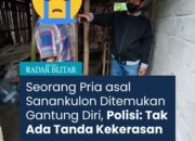 Pria 47 Tahun Ditemukan Gantung Diri di Desa Sumberjo