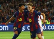 Dro Fernandez Debut Gemilang di Liga Champions, Barcelona Bengkang Olympiacos 6-1