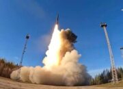 Rusia Lakukan Latihan Militer Rudal Nuklir Disaksikan Putin