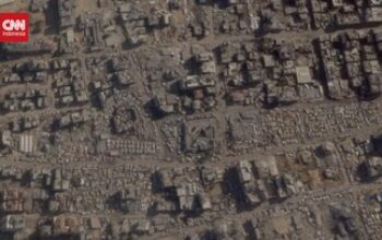 Kota Gaza Hancur akibat Agresi Israel, 193 Ribu Bangunan Rusak
